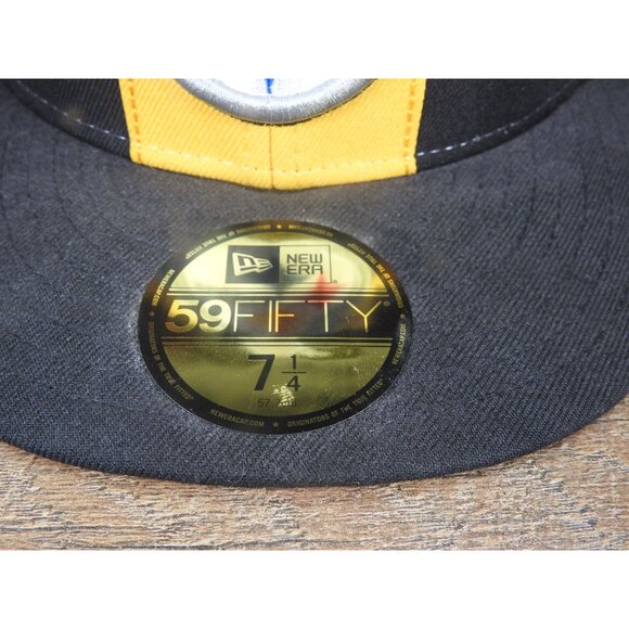 NWT Pittsburgh Steelers New Era 59FIFTY 2019 Draft 59Fifty Fitted Hat Size 7 1/4 - Picture 3 of 14